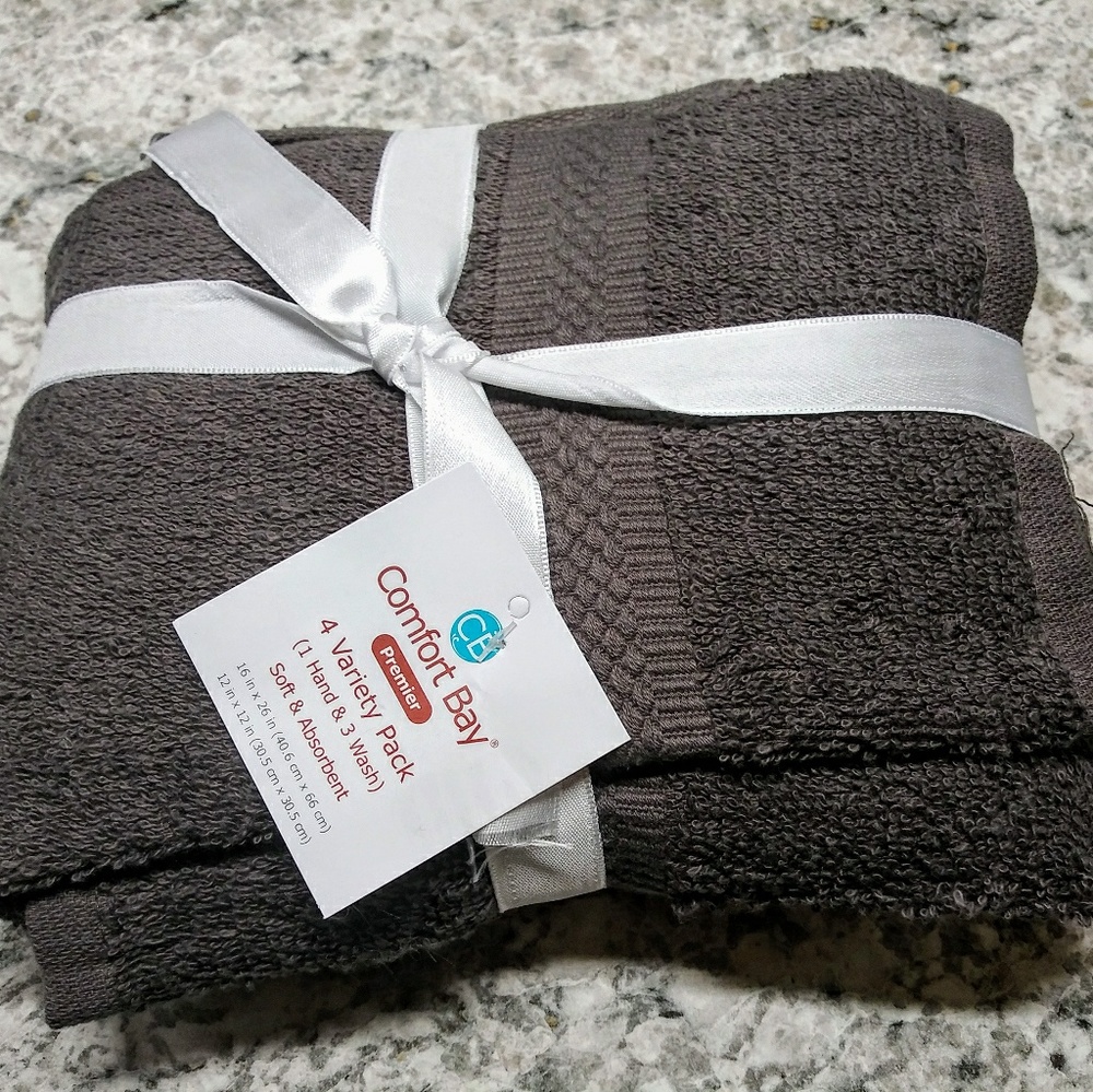 Comfort Bay Premier 4 pack of Towels